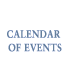 Calendar of Events